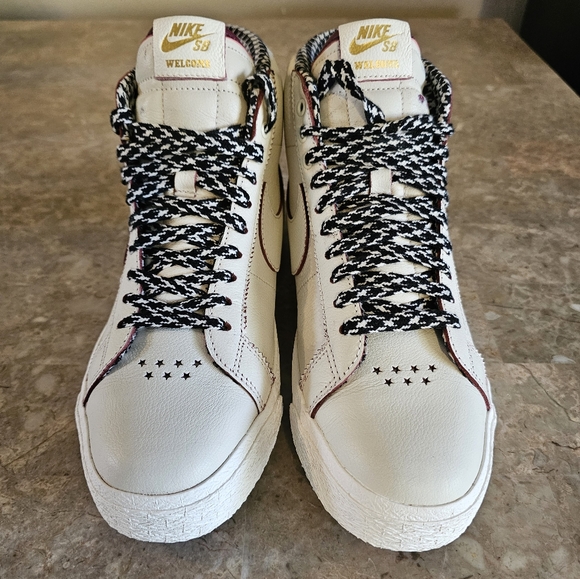 Nike SB zoom Blazer Mid X casa Welcome Madrid #FQ0795-100 men's size 10 no box - Picture 4 of 12